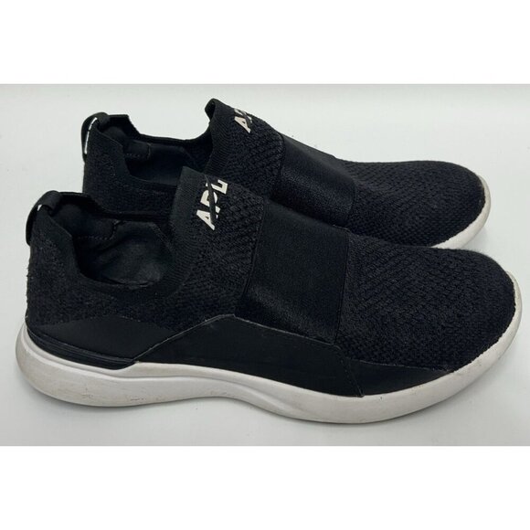 APL Techloom Bliss Shoes Sneaker Women 8.5 mens 7 Black Athletic Propulsion Labs - Picture 2 of 9